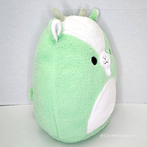 PALMER 🐐 Mint Green Goat FuzzAMallow Original Squishmallow by Kelly Toy ☆ NWT ☆ - Picture 6 of 8